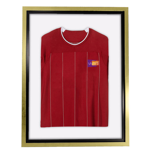 Vivarti DIY Sports Shirt Display Standard Gold Frame