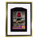 Vivarti DIY Sports Shirt Display Standard Gold Frame-46