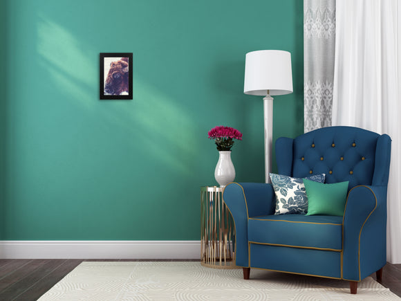 Athena Matt Black Block Premium Wood Picture Frame