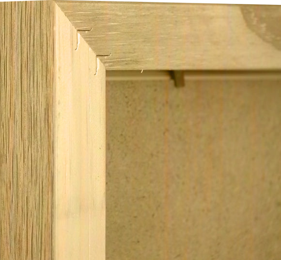 Athena Oak Block Premium Wood Picture Frame