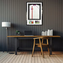 Vivarti DIY Sports Shirt Display 3D + Double Aperture Gloss Black Frame-2