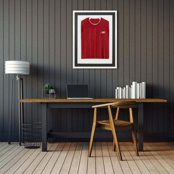 Vivarti DIY Sports Shirt Display 3D Gloss White Frame