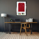 Vivarti DIY Sports Shirt Display 3D + Double Aperture Gloss Black Frame-18