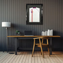 Vivarti DIY Sports Shirt Display Standard Gloss Black Frame-22