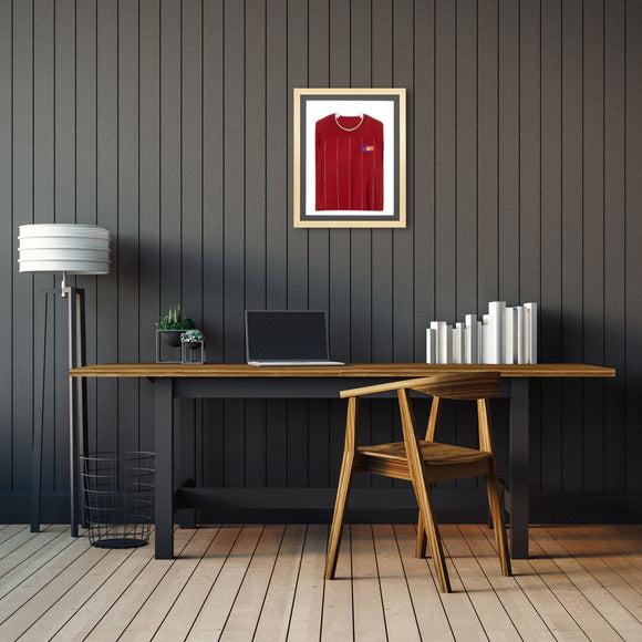 Vivarti DIY Sports Shirt Display 3D Oak Frame