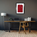 Vivarti DIY Sports Shirt Display 3D + Double Aperture Gloss Black Frame-25