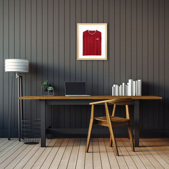 Vivarti DIY Sports Shirt Display Standard Oak Frame