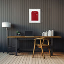 Vivarti DIY Sports Shirt Display Standard Gloss White Frame-31