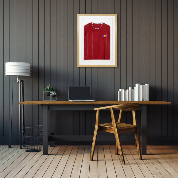 Vivarti DIY Sports Shirt Display 3D Oak Frame
