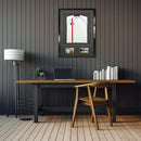 Vivarti DIY Sports Shirt Display 3D + Double Aperture Gloss Black Frame-19