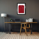 Vivarti DIY Sports Shirt Display Standard Gloss Black Frame-27