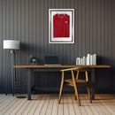 Vivarti DIY Sports Shirt Display Standard White Frame-28