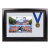 Vivarti Sports Running Swimming Medal Display Frame & A4 Photo Display 35x50cm