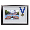 Vivarti Sports Running Swimming Medal Display Frame & A4 Photo Display 35x50cm