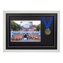 Vivarti Sports Running Swimming Medal Display Frame & A4 Photo Display 35x50cm-5