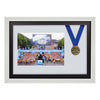 Vivarti Sports Running Swimming Medal Display Frame & A4 Photo Display 35x50cm