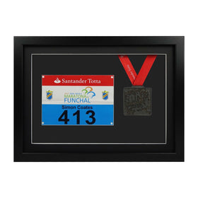 Vivarti Sports Running Swimming Medal Display Frame & A5 Photo Display 27.9x42cm