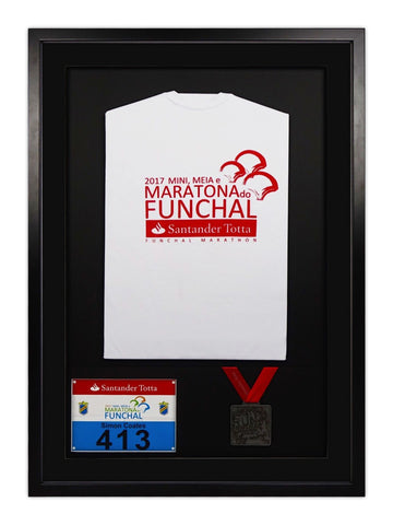 Vivarti Sports Shirt, Medal & A5 Photo Display - 0