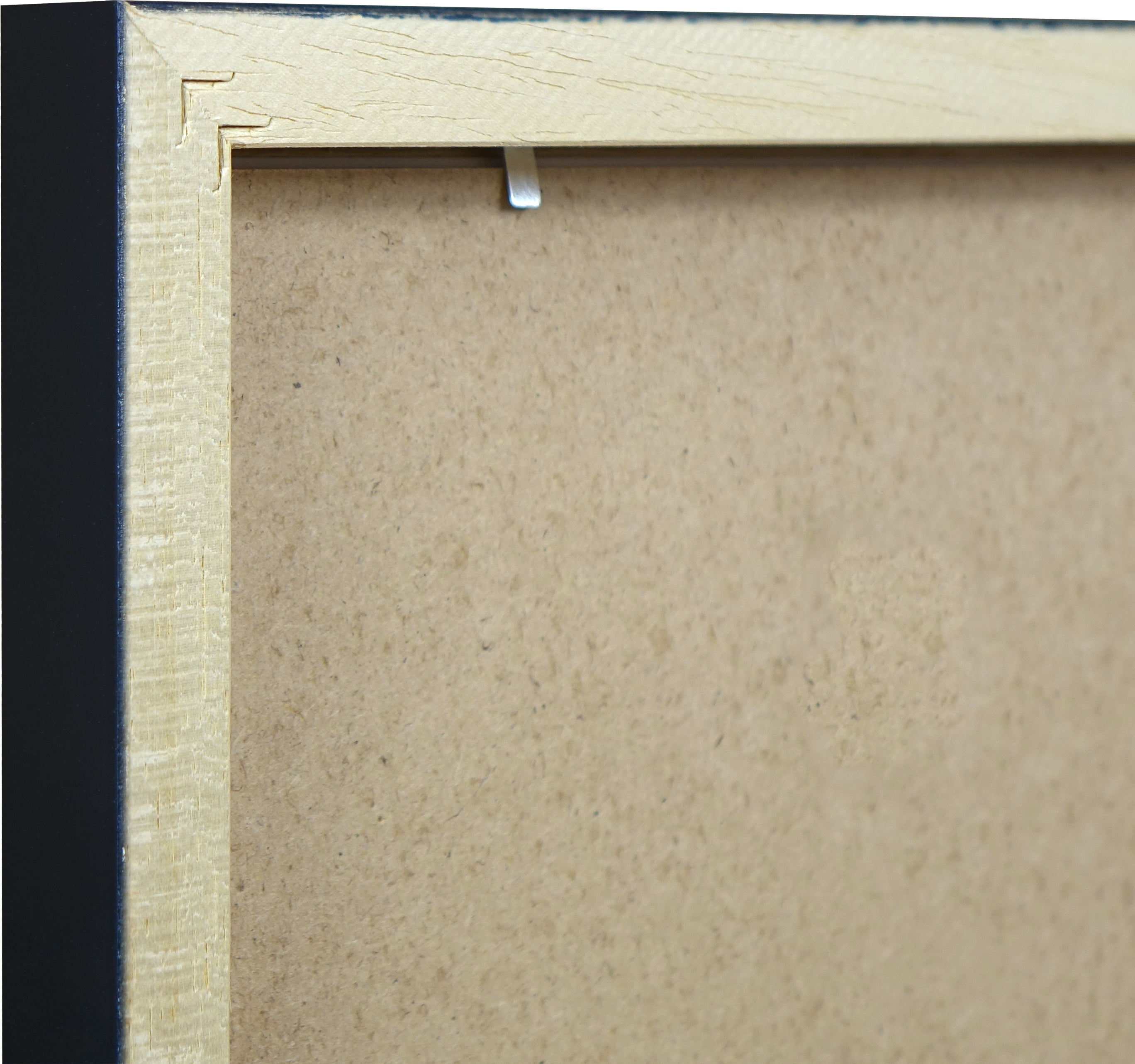Athena Matt Black Thin Block Premium Wood Picture Frame
