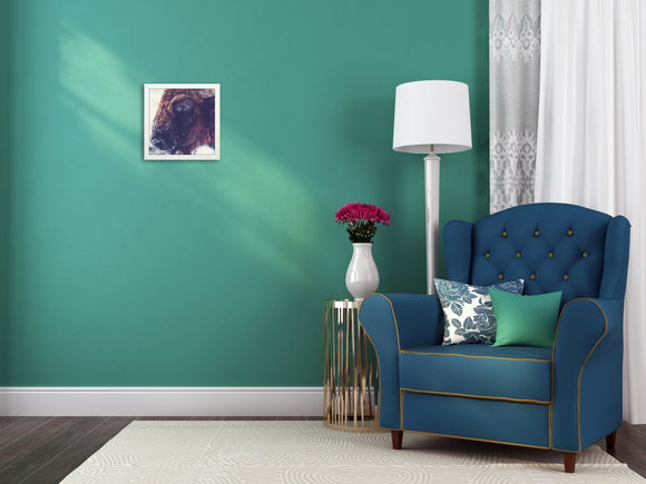 Athena White Woodgrain Block Thin Premium Wood Picture Frame