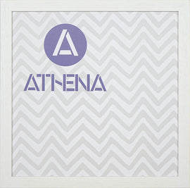 Athena White Woodgrain Thin Premium Wood Picture Frame - 0