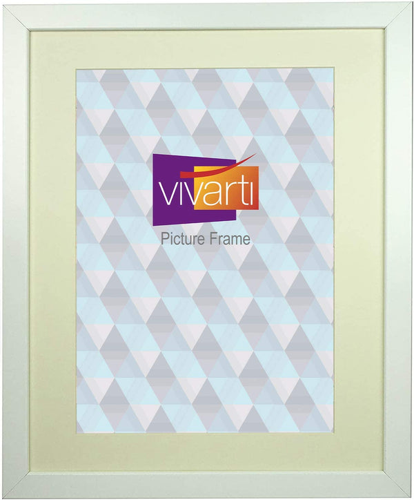 Vivarti Standard Mount Matt White Picture Frame